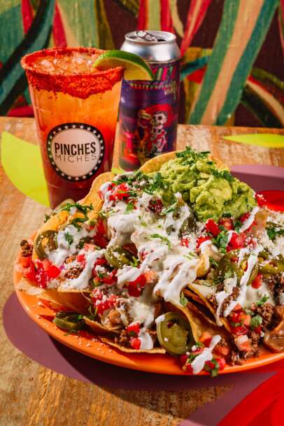 Fat Rosie's Taco & Tequila Bar signature dishes Quesadilla
Fat Rosie's Burrito
Fiesta Nachos